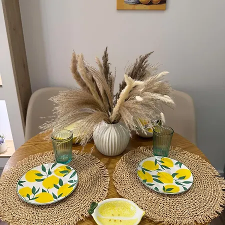 아파트 Lemon Garden Cozy 2Br Apt Private Garden Center 티라나